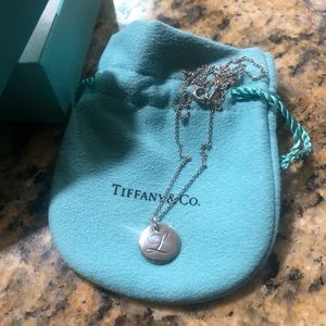 Tiffany & Co. Jewelry - Alphabet disc Letter “L” Tiffany & Co. Jewelry - Alphabet disc Letter “L”